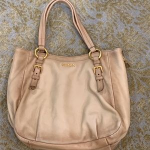Prada Tan Ombre Shoulder Handbag